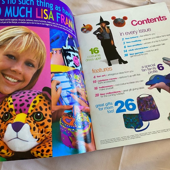 Lisa Frank Magazine - Picture 4 of 12
